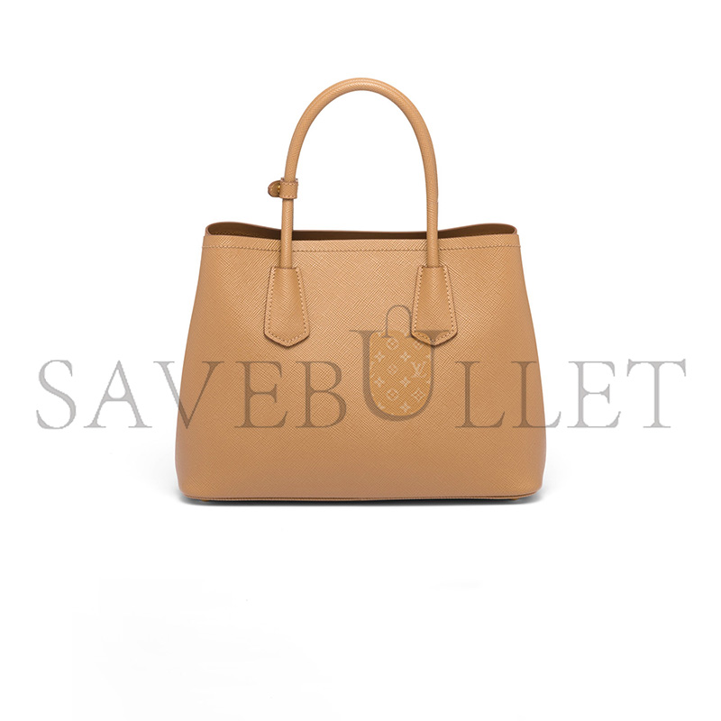 PRADA MEDIUM PRADA DOUBLE SAFFIANO LEATHER BAG 1BG887 (33*25*14.5cm)
